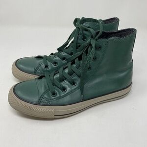 Converse Chuck Taylor All Star High W 7.5 Shoes Gloom Green Classic Sneakers